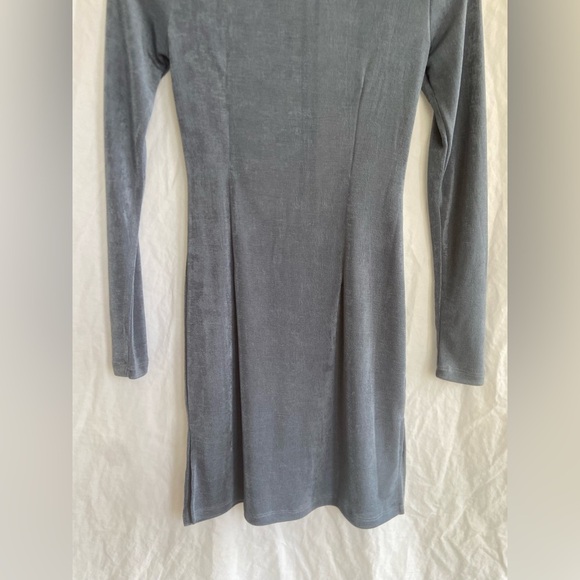 Lioness Montana Mini Dress Dusty Blue Size XS - Picture 11 of 16